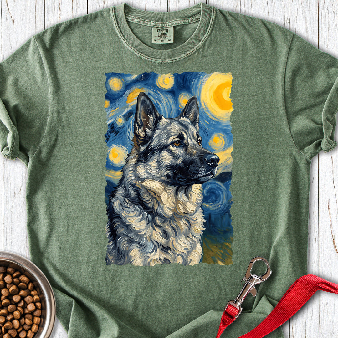 Van Gogh Premium Tee — Moss