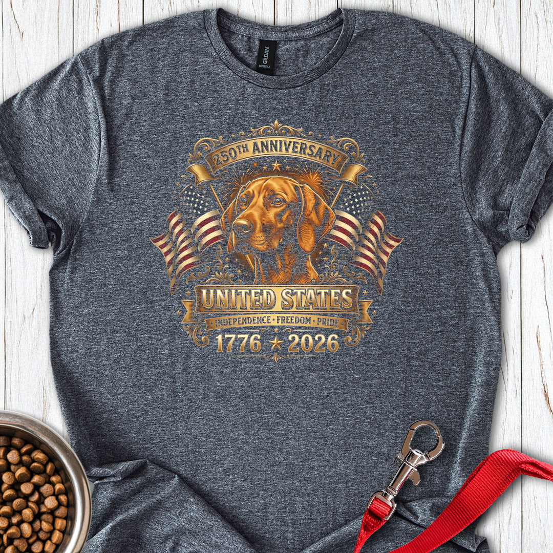 Vizsla 250 Years Anniversary Dark Heather