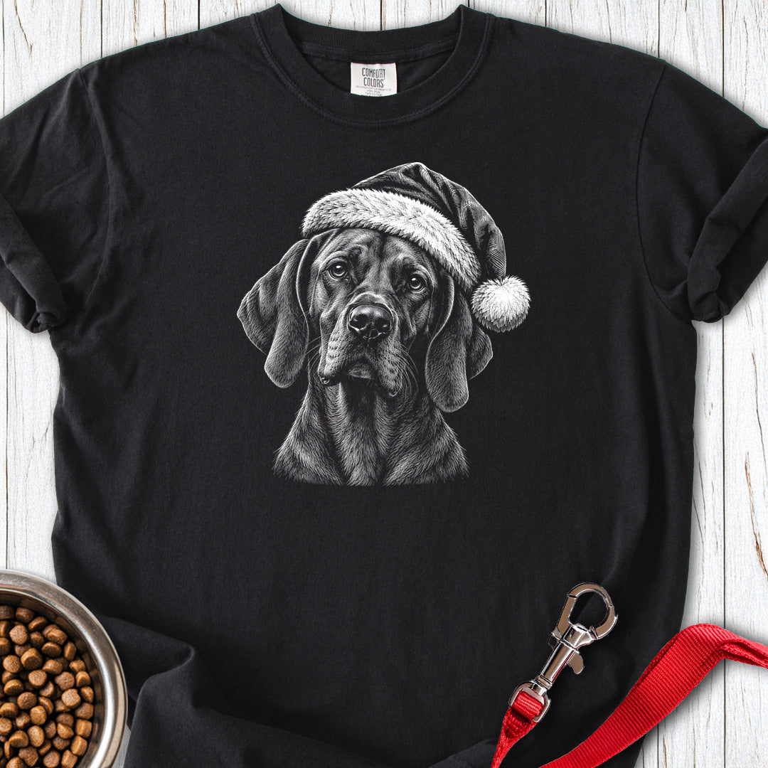 Vizsla Christmas Premium Tee Black