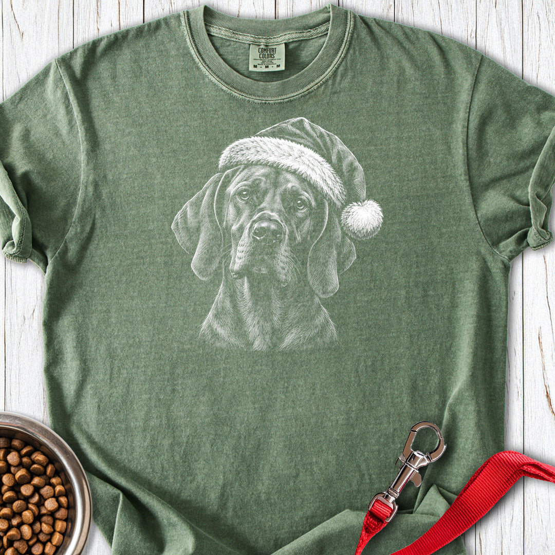Vizsla Christmas Premium Tee Moss