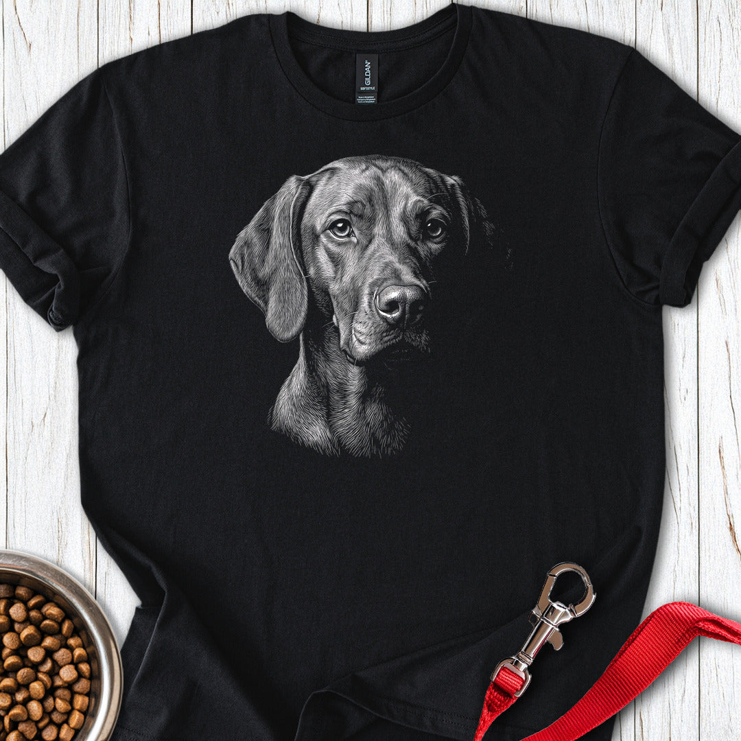 Vizsla Engraved — Black