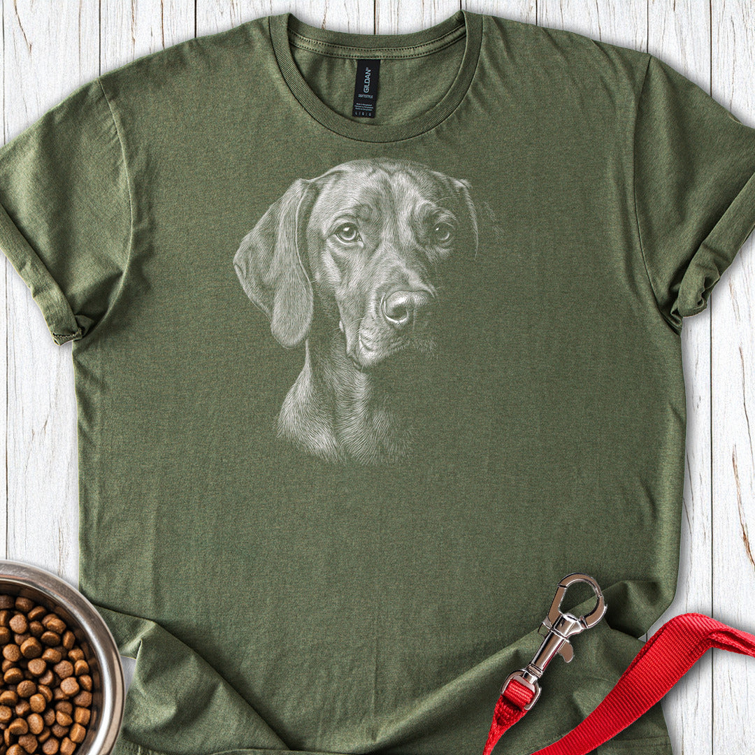 Vizsla Engraved — Military Green