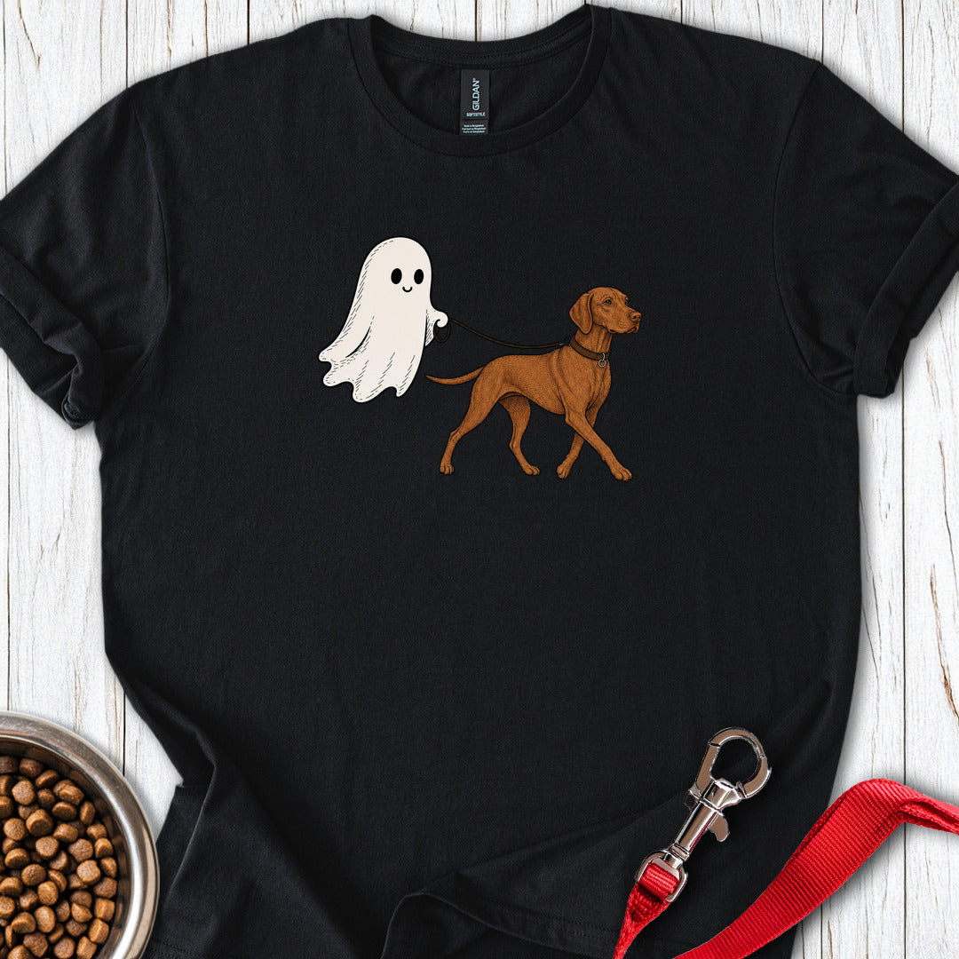 Vizsla Ghost Halloween Black