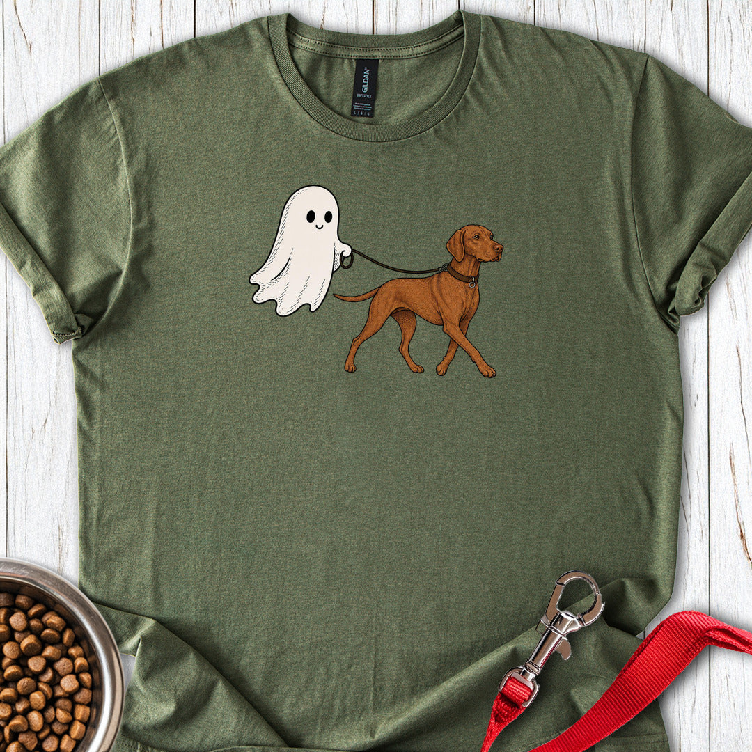 Vizsla Ghost Halloween Military Green