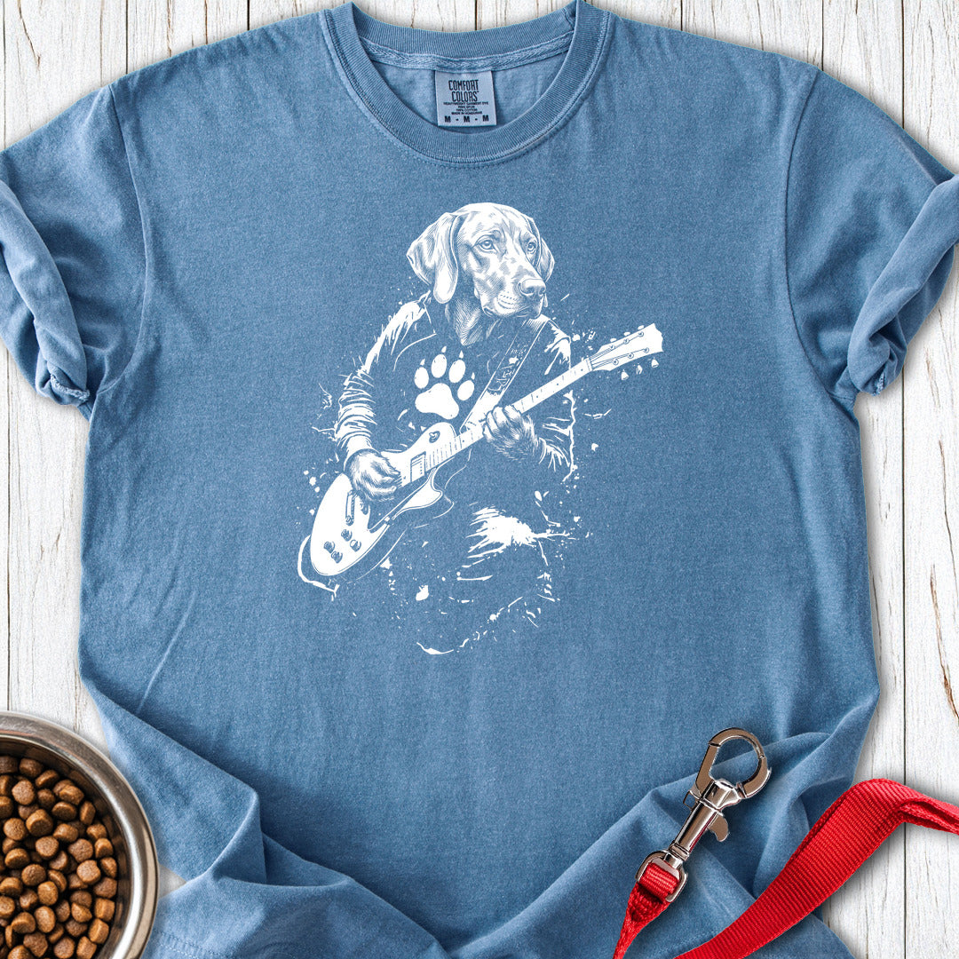 Vizsla Guitar Premium Tee — Blue Jean