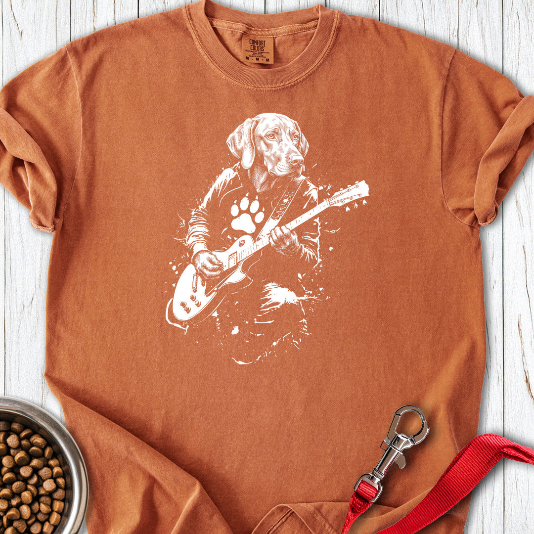 Vizsla Guitar Premium Tee — Yam