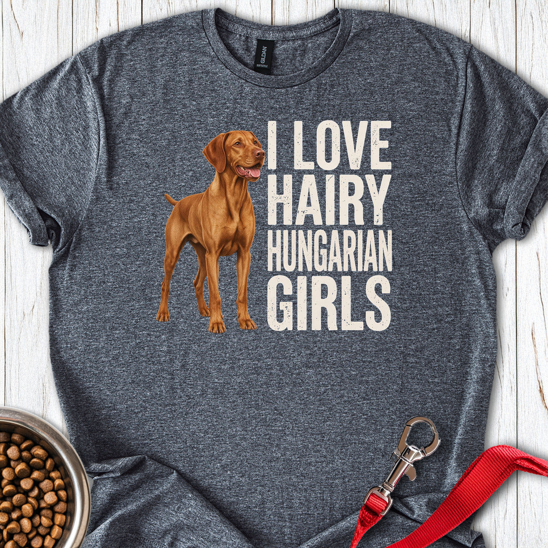 Vizsla Hairy Hungarian Girls Dark Heather