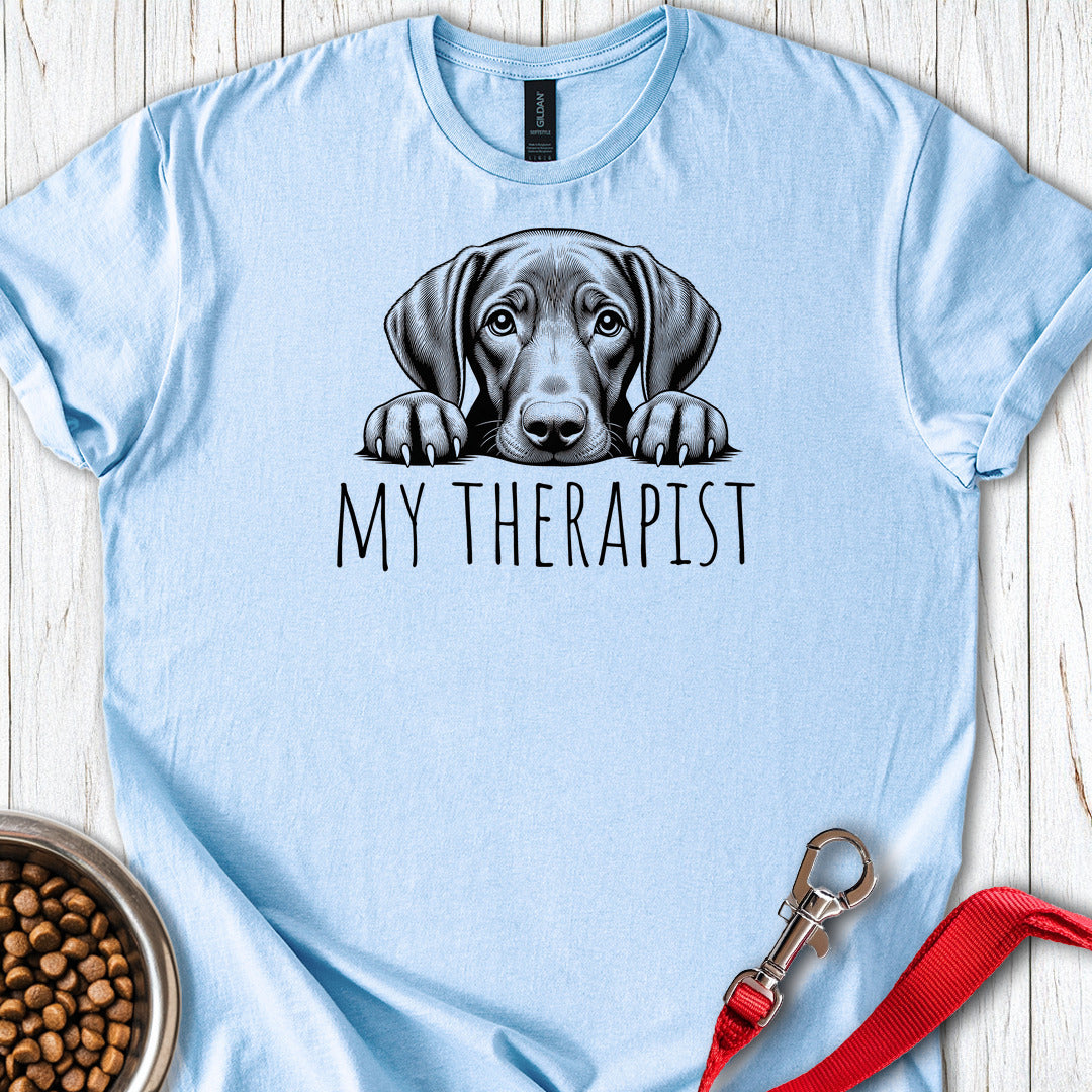 Vizsla My Therapist — Light Blue