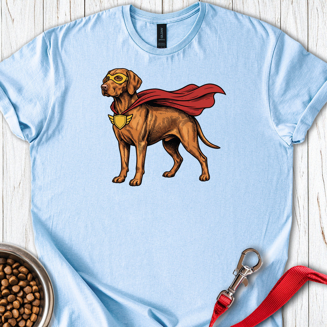 Vizsla Superhero — Light Blue