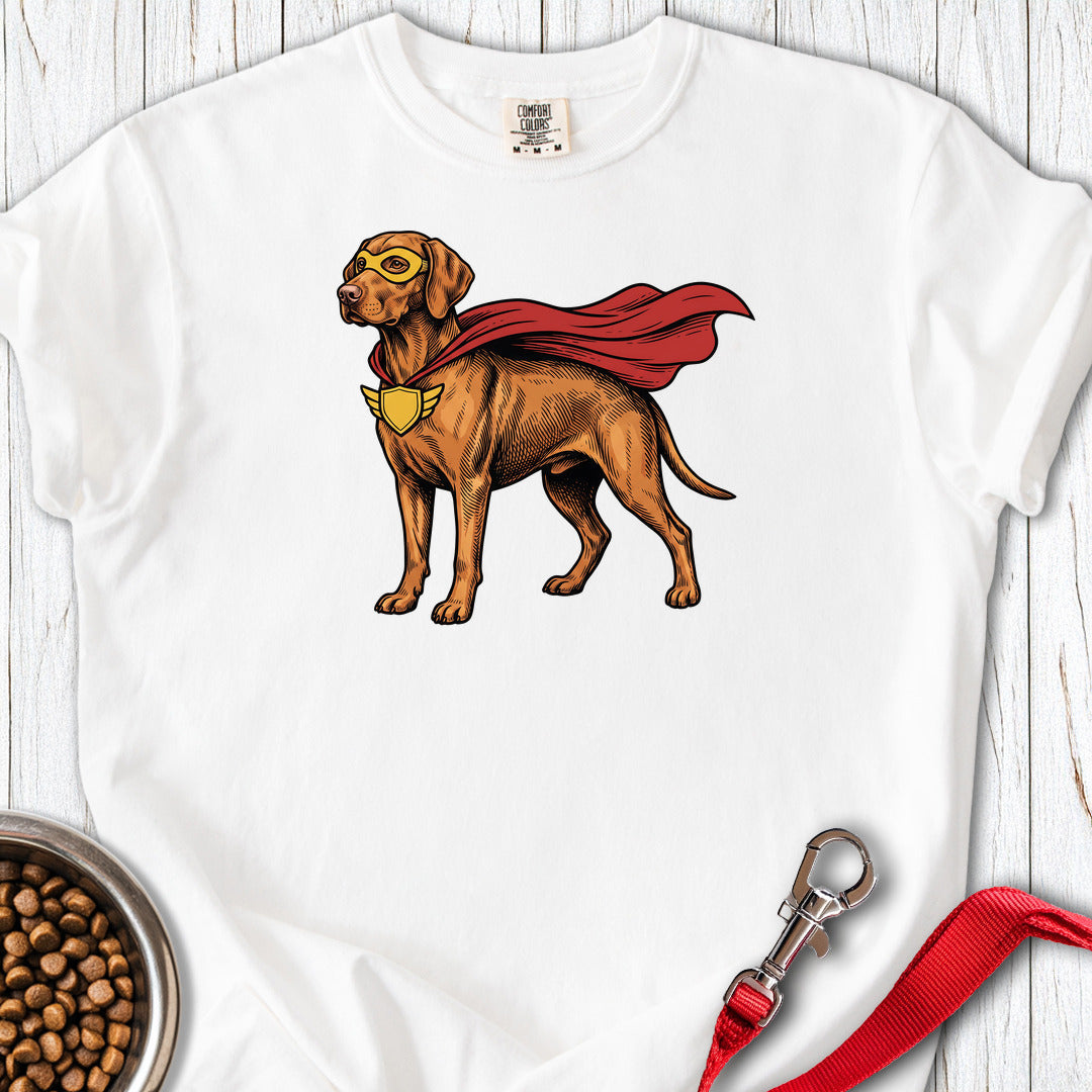 Vizsla Superhero Premium Tee — White