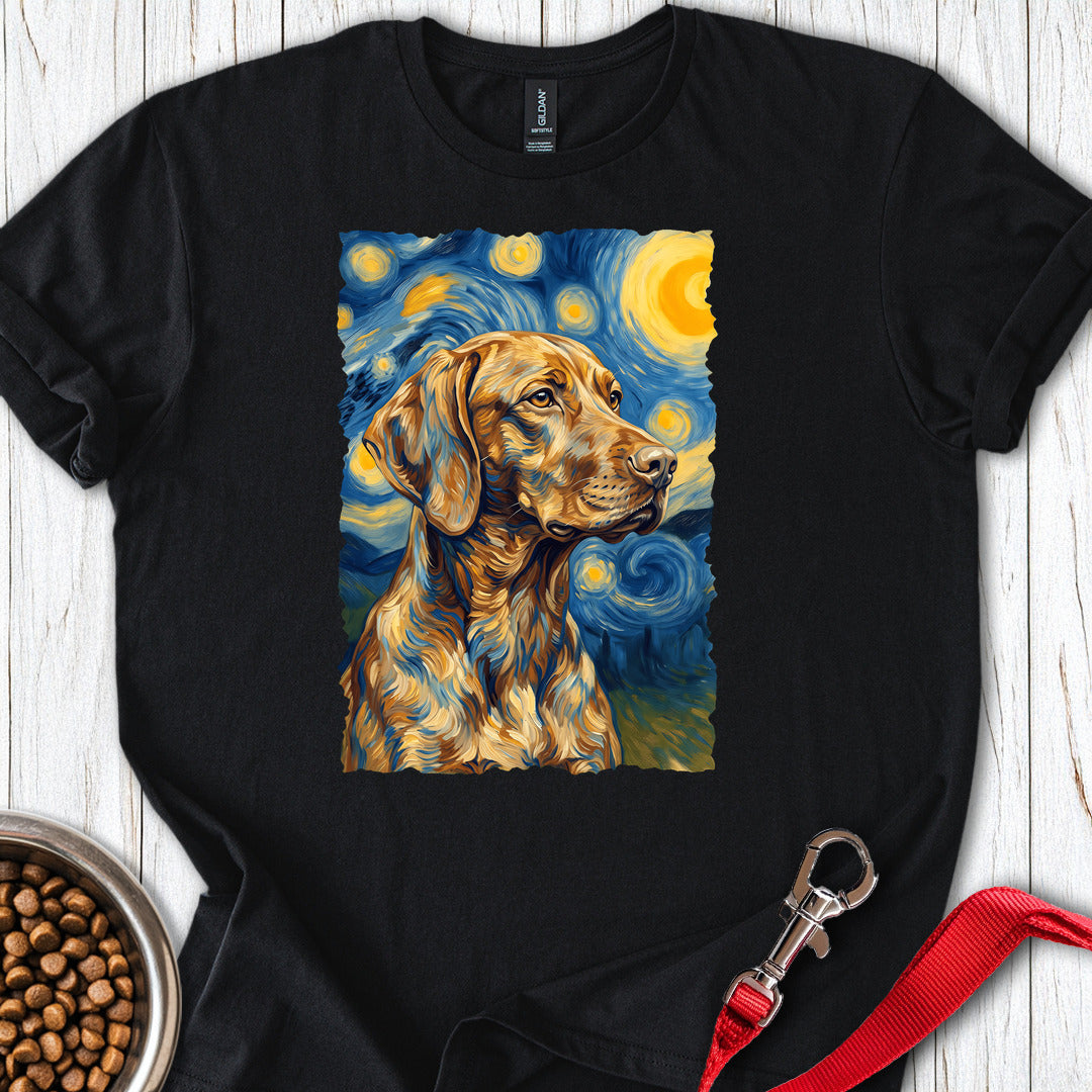 Vizsla Van Gogh — Black