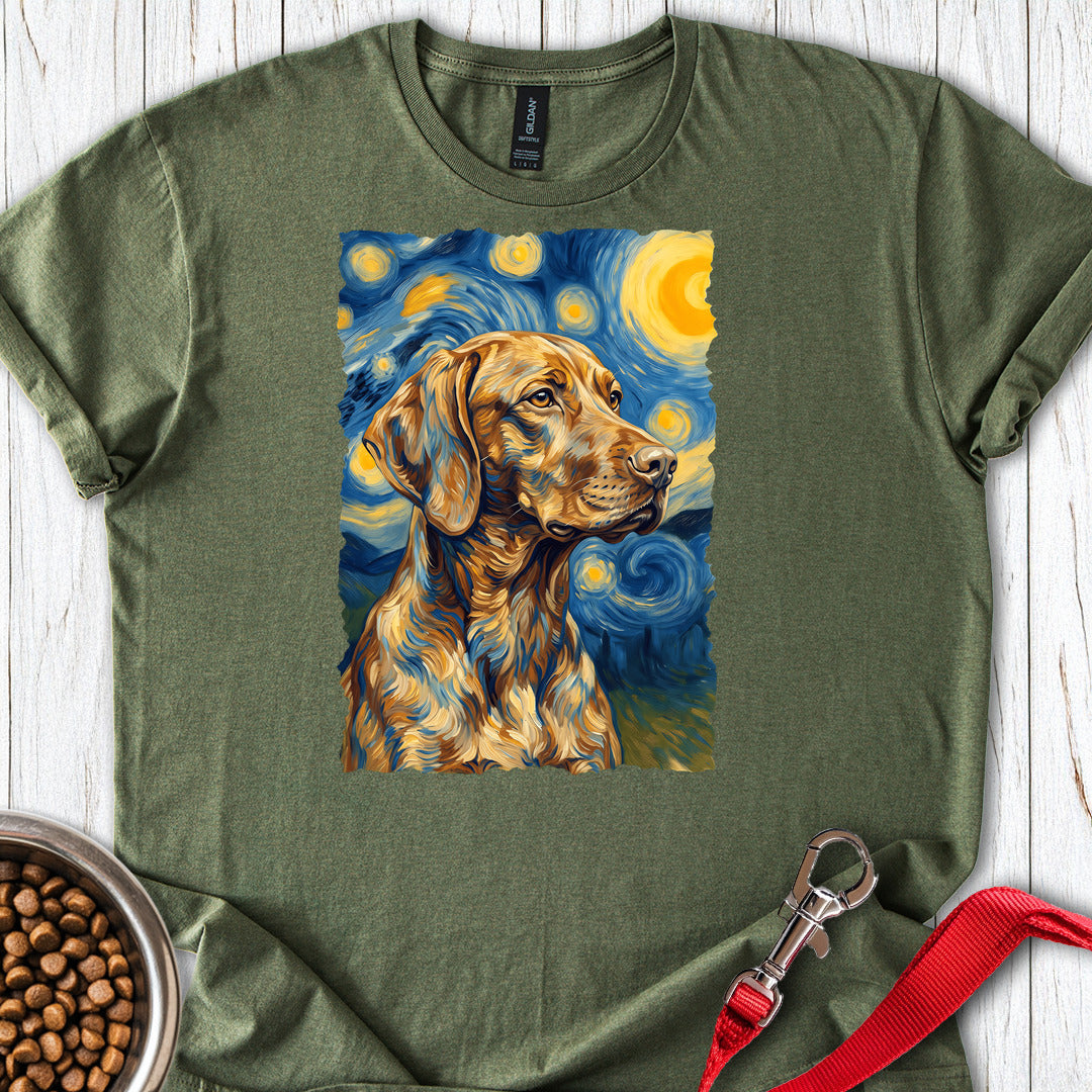 Vizsla Van Gogh — Military Green