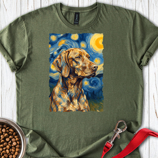 Vizsla Van Gogh — Military Green
