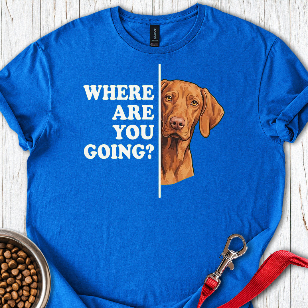 Vizsla Where Are You Going Royal