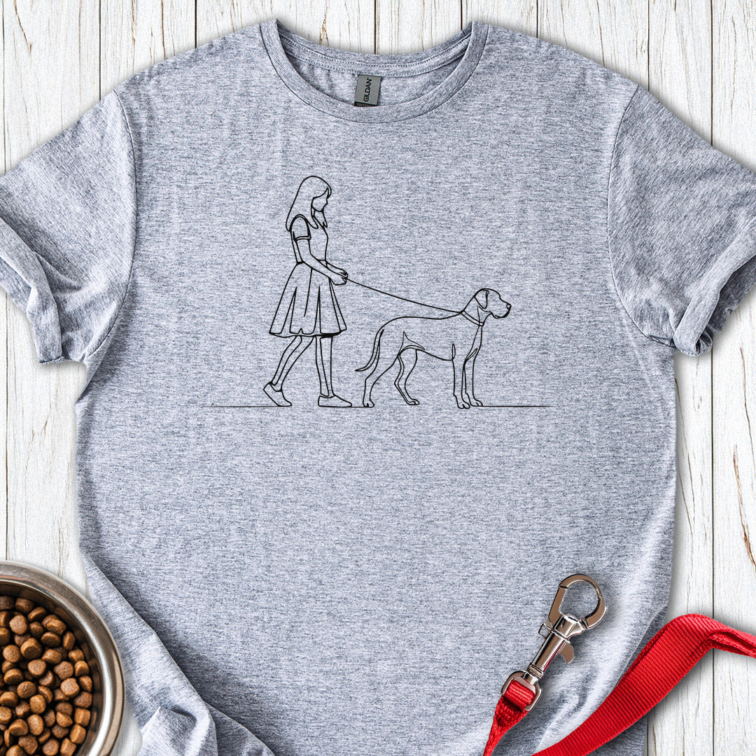 Walking Great Dane Sport Grey