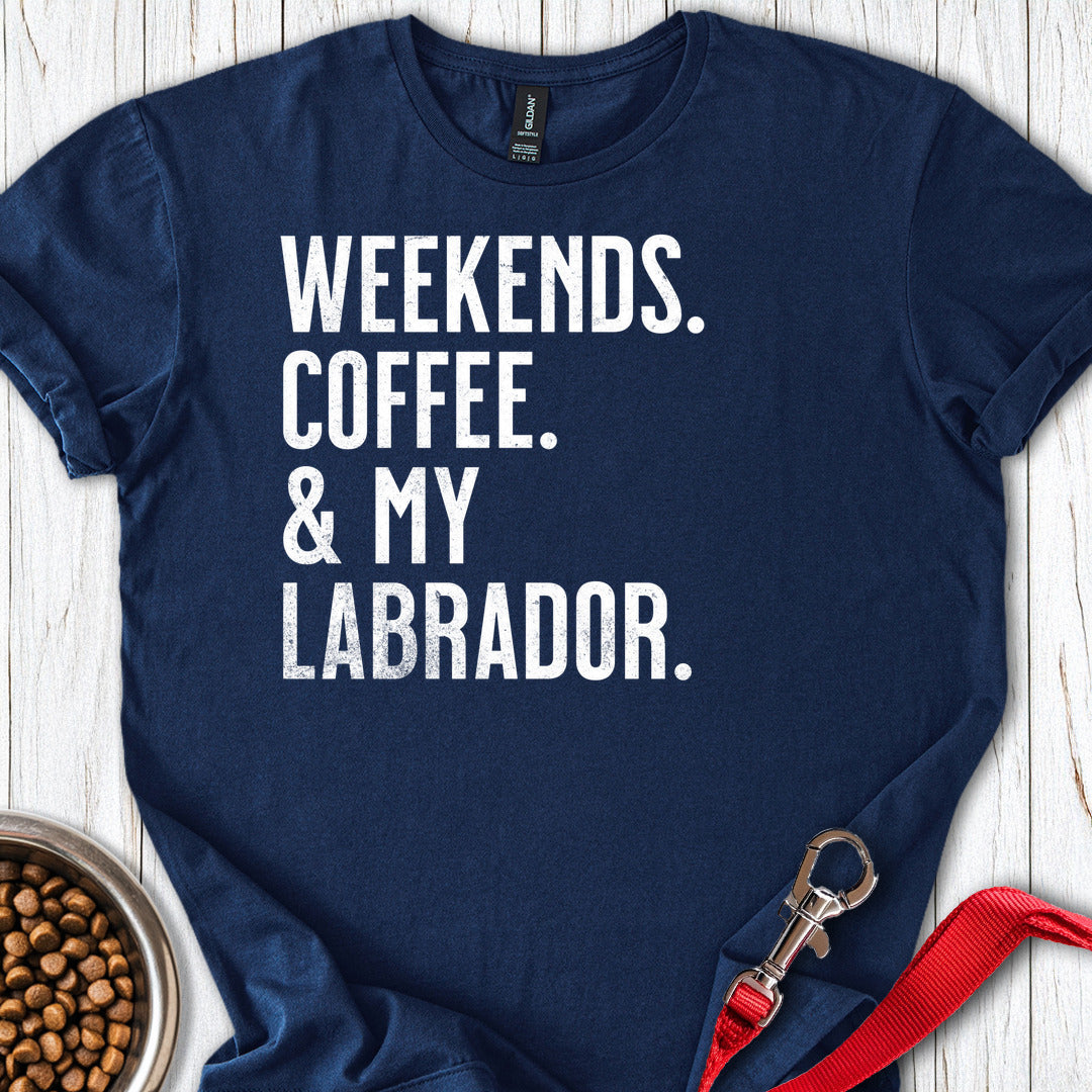 Weekends Coffee & My Labrador Navy