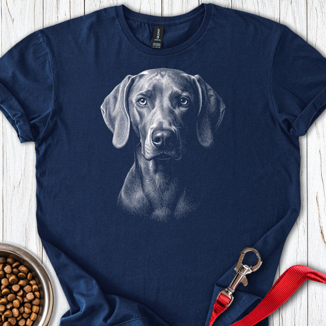 Weimaraner Engraved — Navy