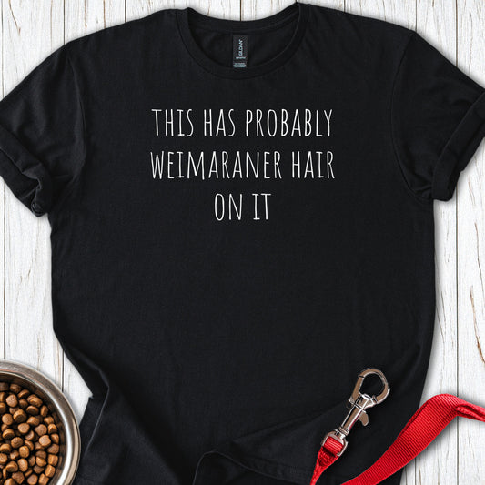 Weimaraner Hair Black