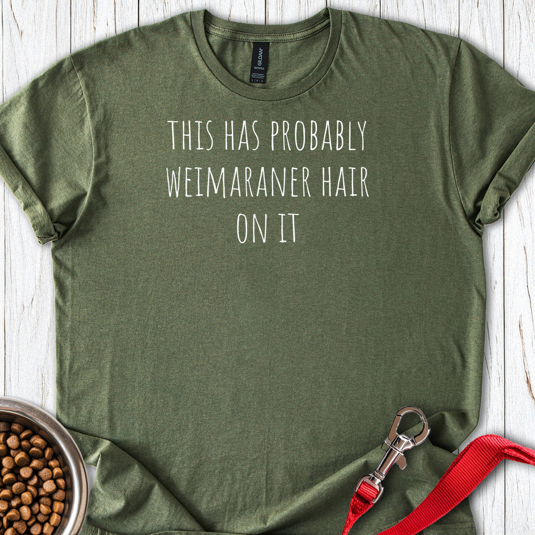 Weimaraner Hair Military Green