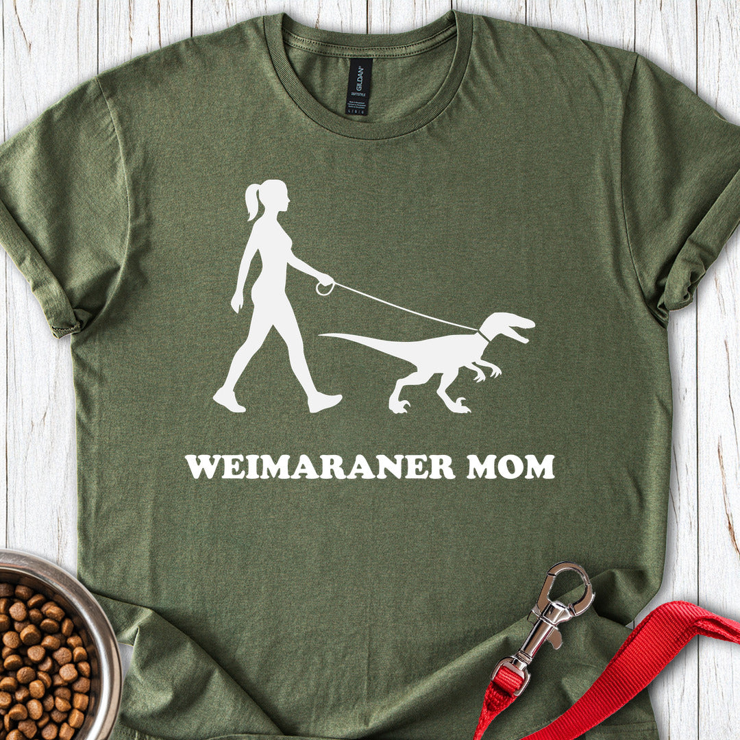 Weimaraner Mom — Military Green