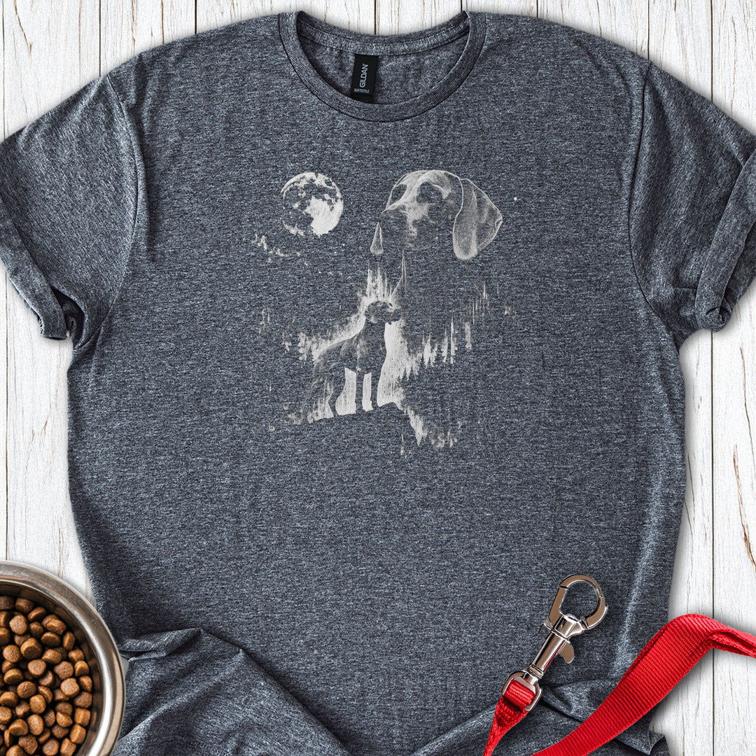 Weimaraner Moon — Dark Heather