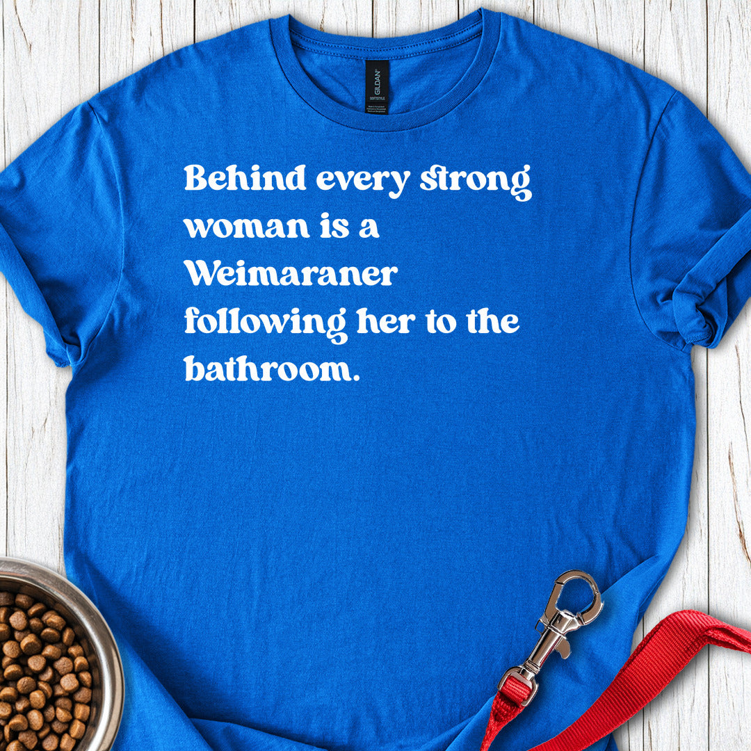 Weimaraner Strong Woman — Royal