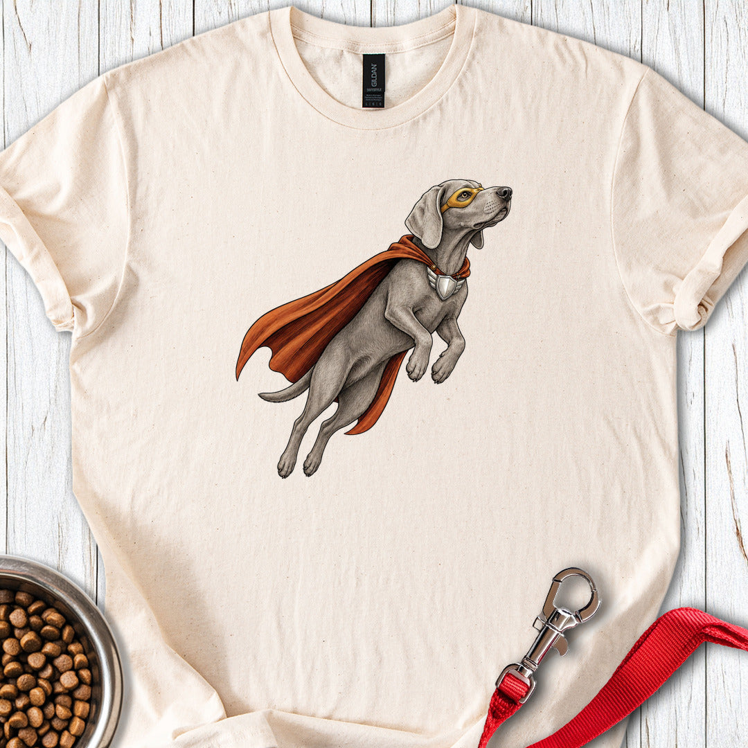 Weimaraner Superhero Natural