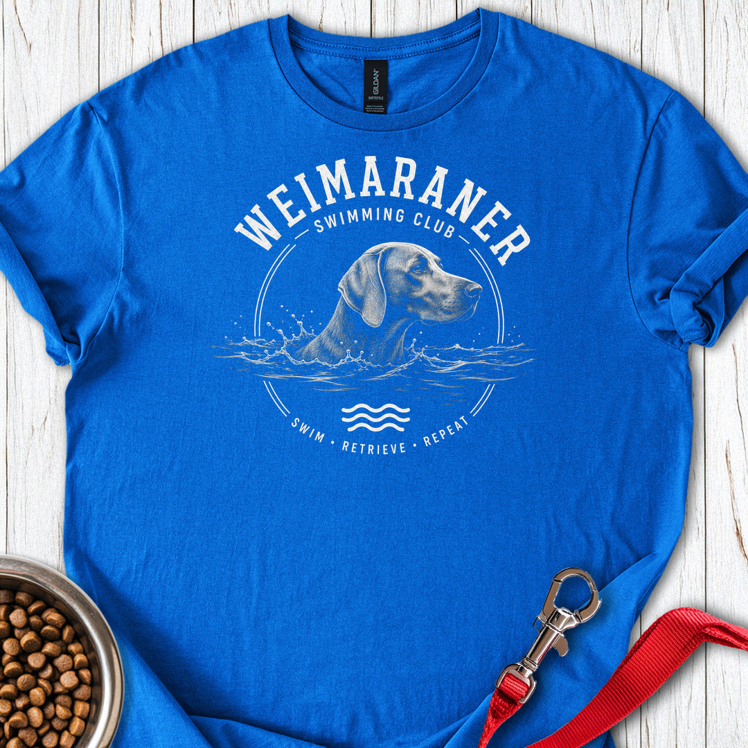 Weimaraner Swimming Club 2 Royal