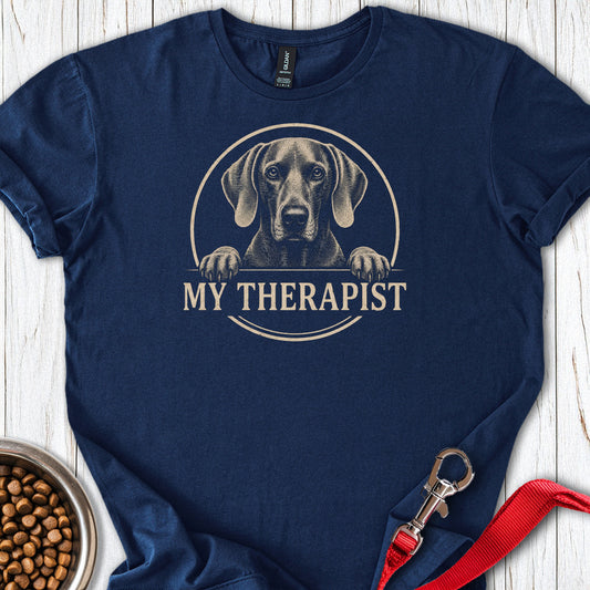 Weimaraner Therapist — Navy