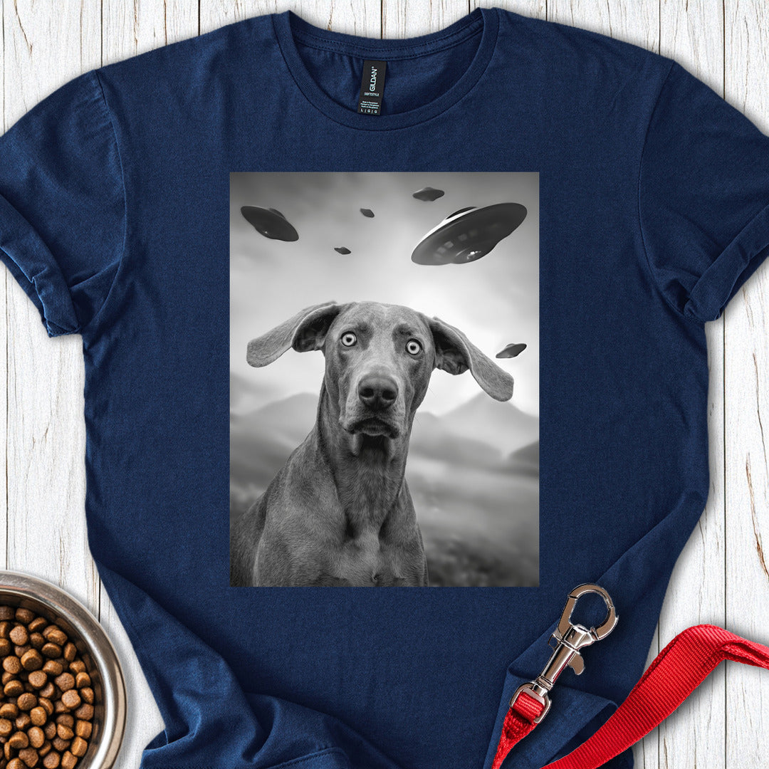 Weimaraner UFO Navy