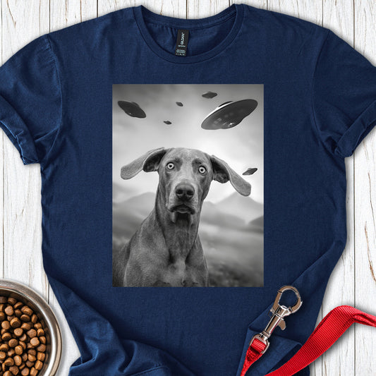 Weimaraner UFO Navy