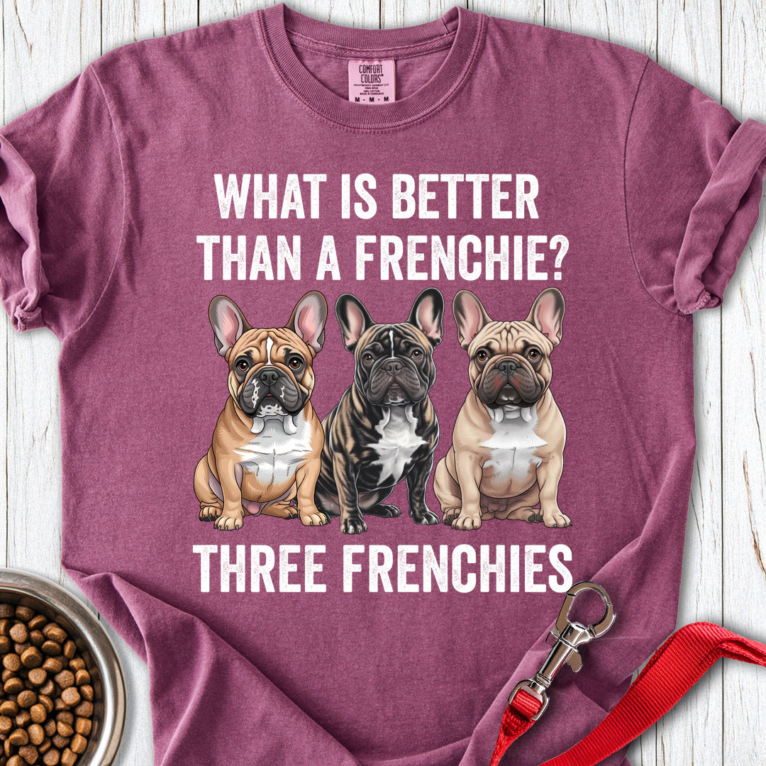 What is Better Than a Frenchie? Premium Tee — Berry