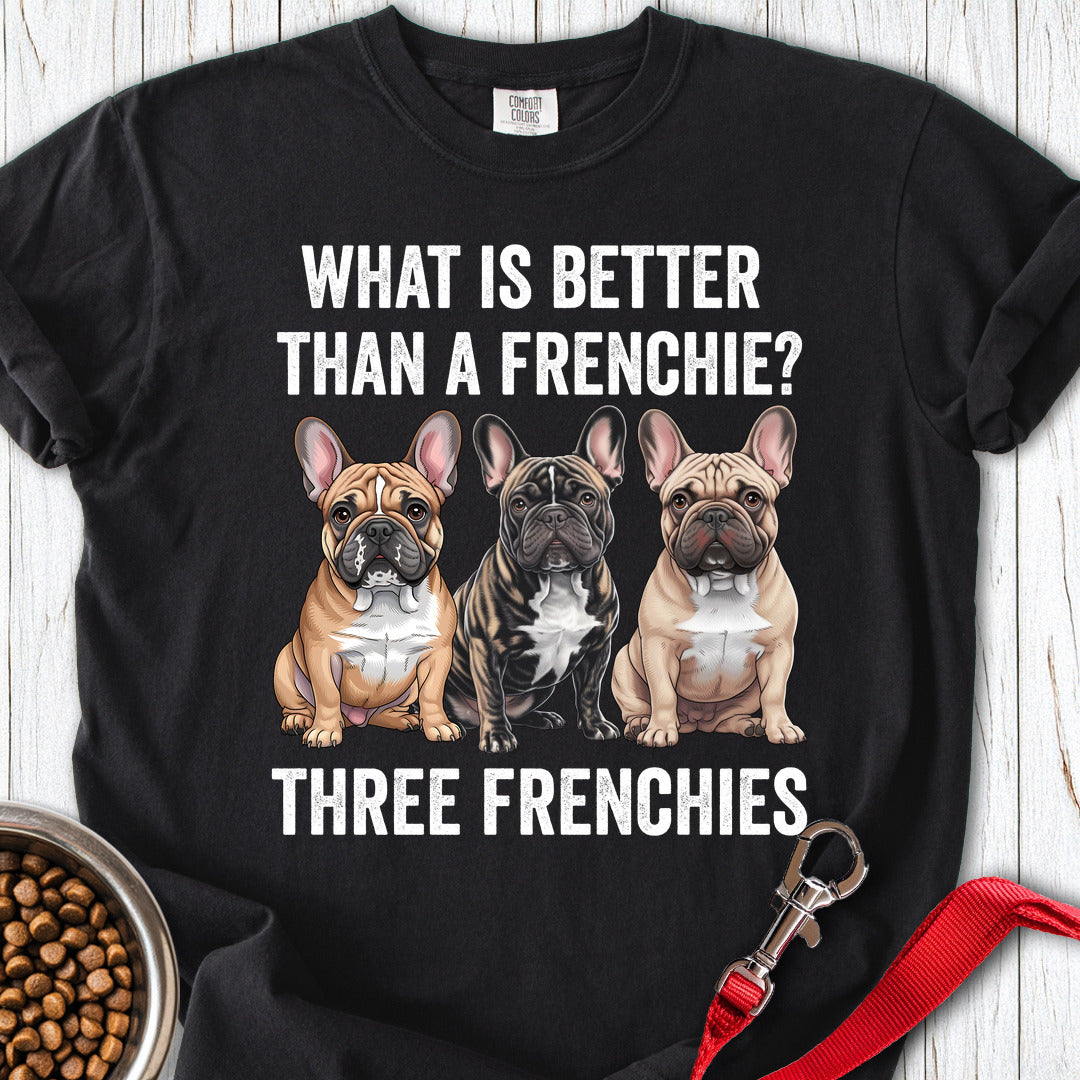 What is Better Than a Frenchie? Premium Tee — Black
