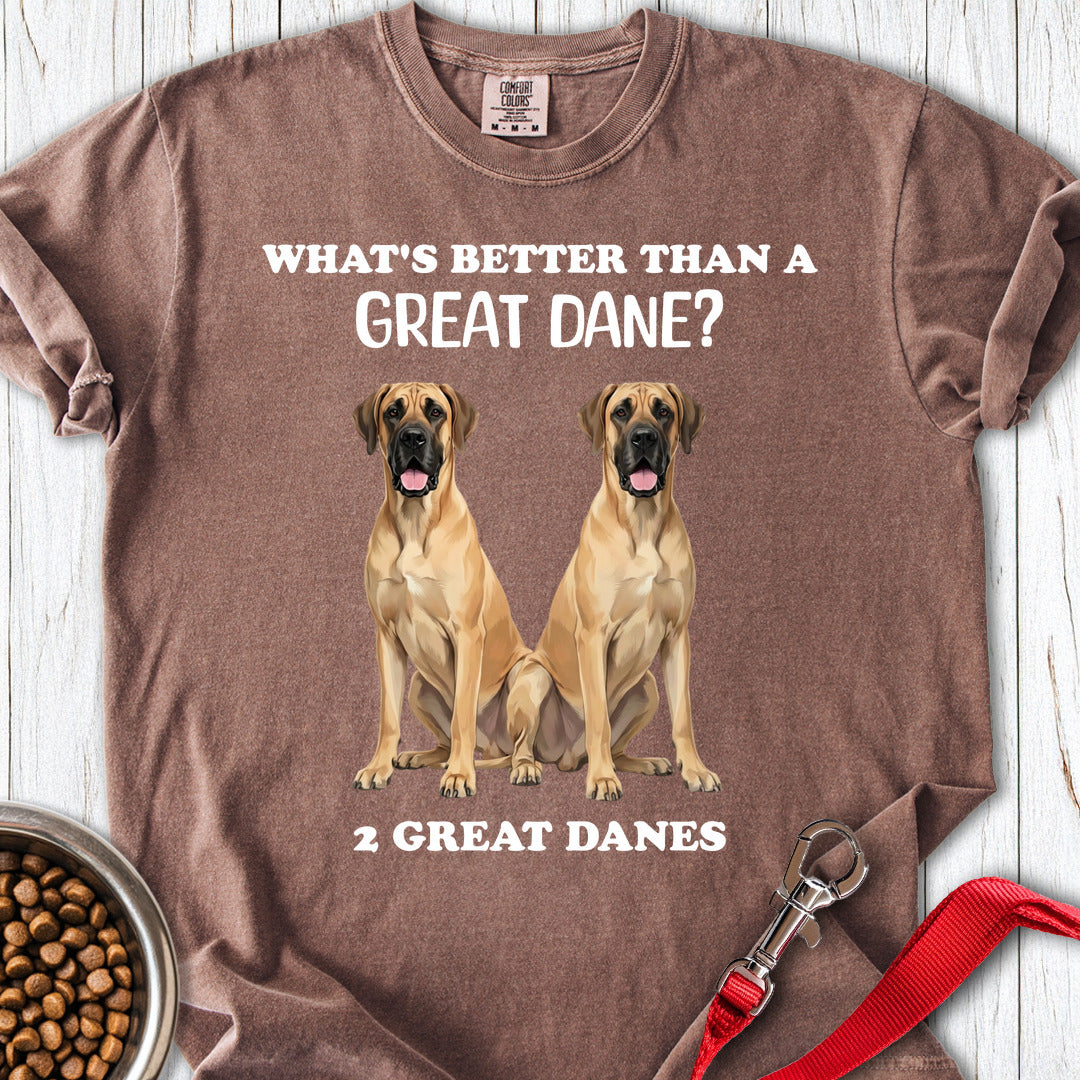 What's Better Than a Great Dane Premium Tee — Espresso