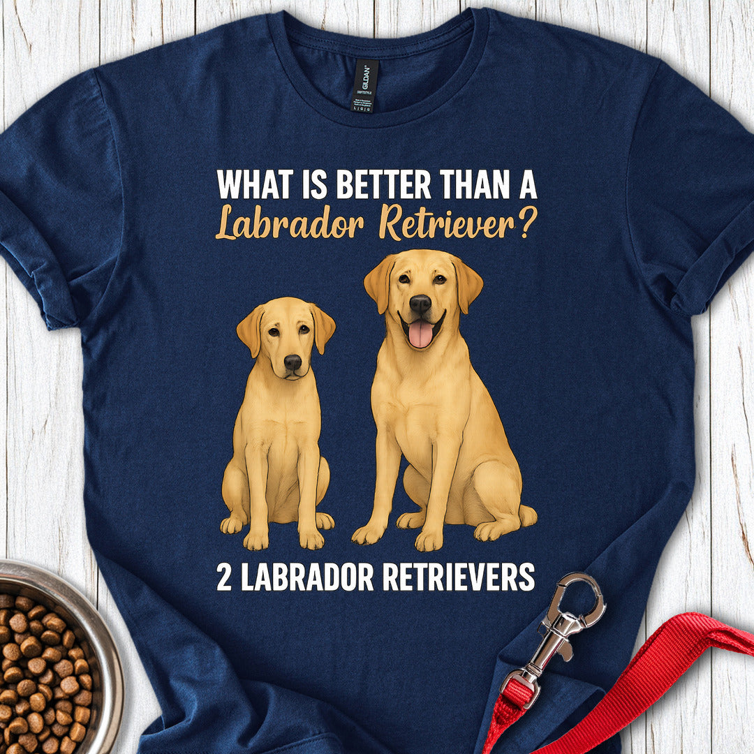 What's Better Than a Labrador? Tee Navy