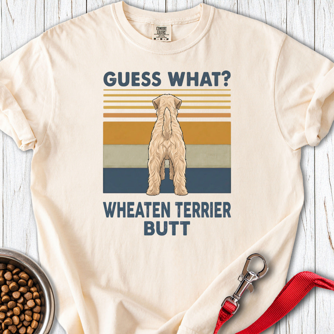Wheaten Terrier Butt Premium Tee — Ivory
