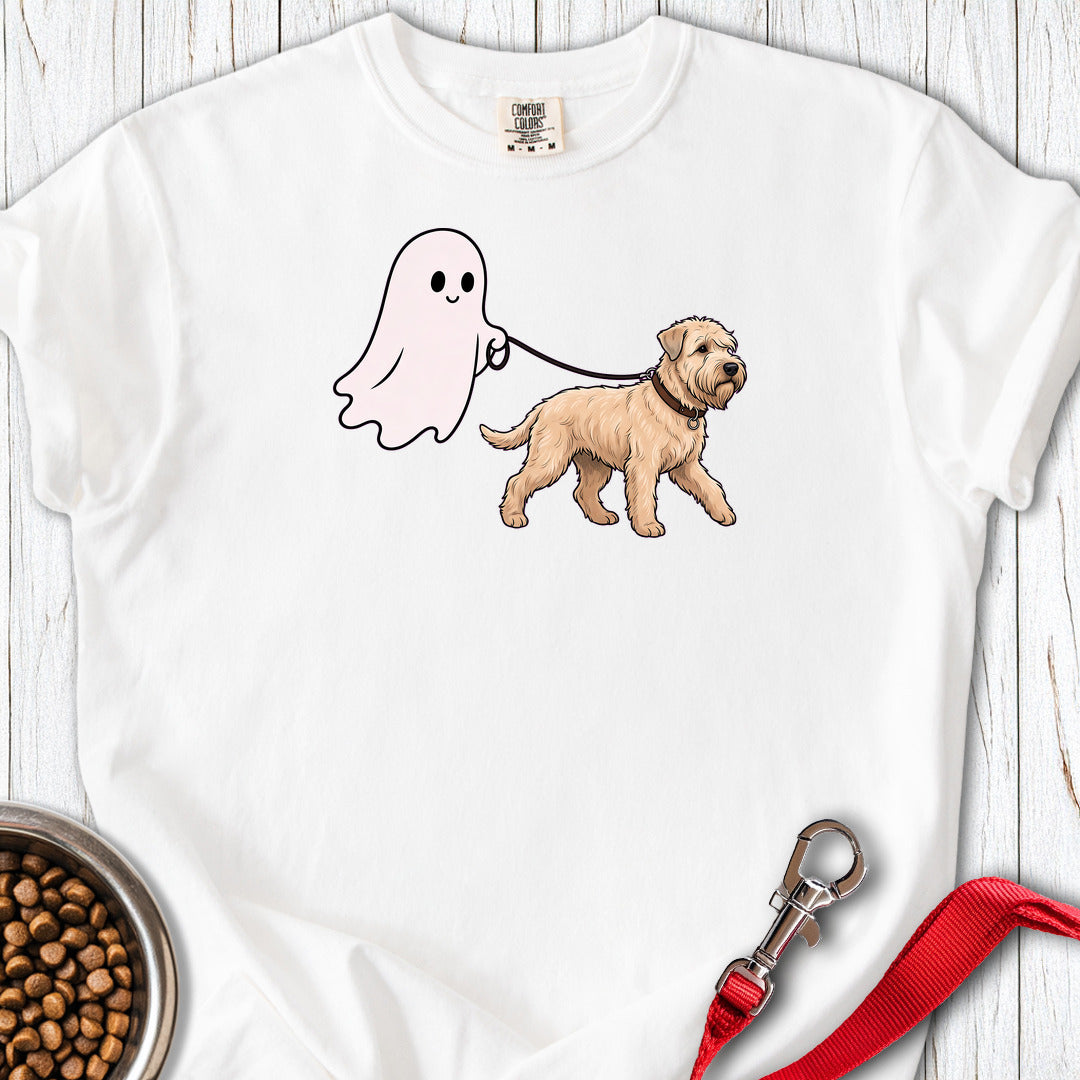 Wheaten Terrier Ghost Walk Premium Tee — White