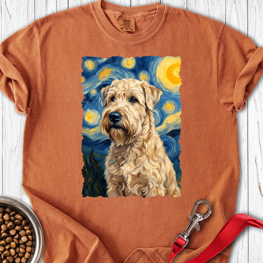Wheaten Terrier Van Gogh Premium Tee — Yam