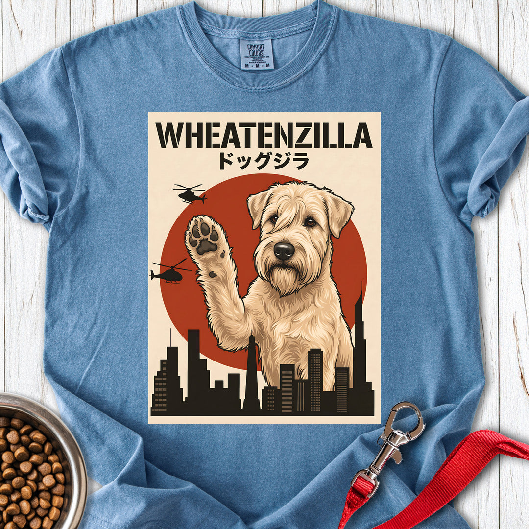 Wheaten Terrier Wheatenzilla Premium Tee — Blue Jean