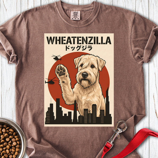 Wheaten Terrier Wheatenzilla Premium Tee — Espresso
