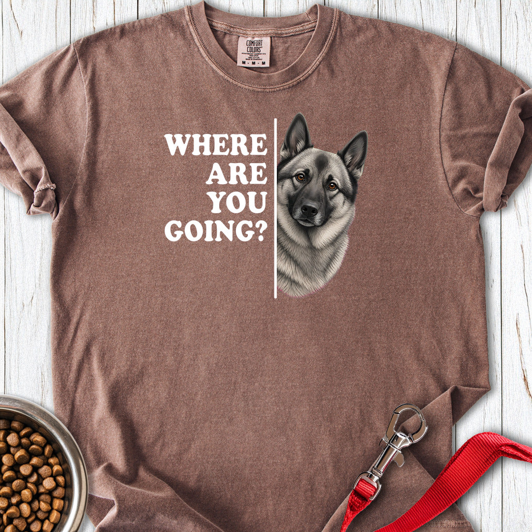 Where Are You Going Premium Tee — Espresso