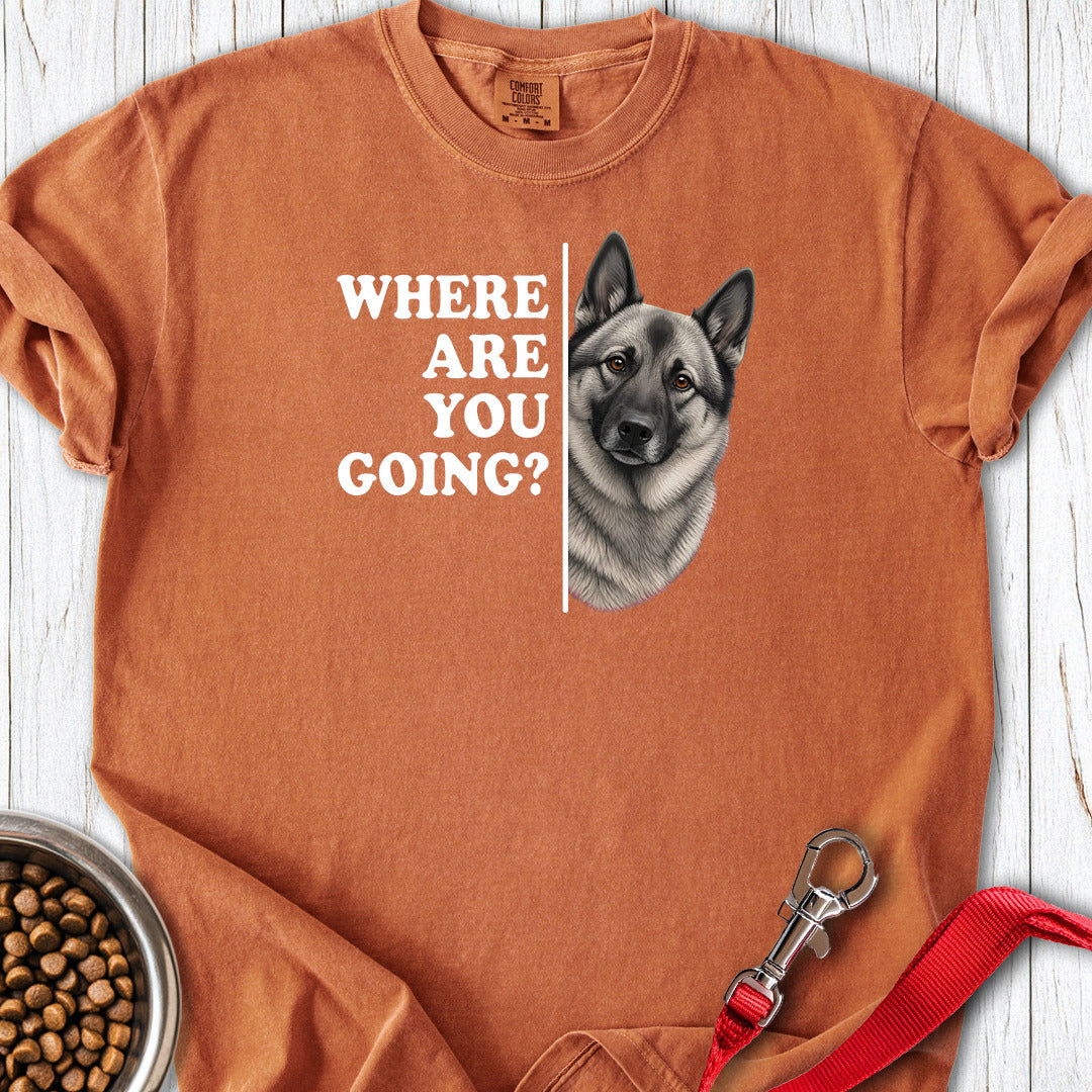 Where Are You Going Premium Tee — Yam