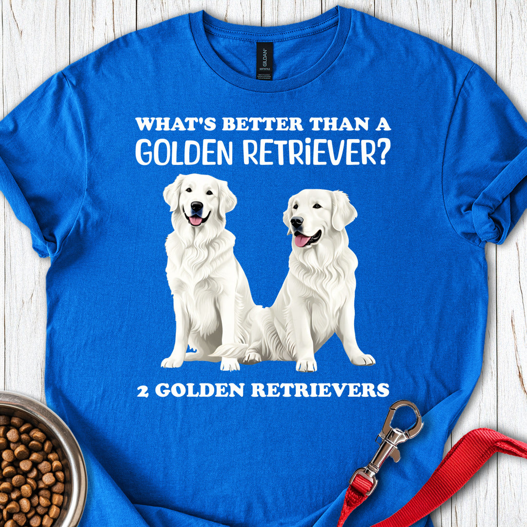 White Golden Retrievers Royal