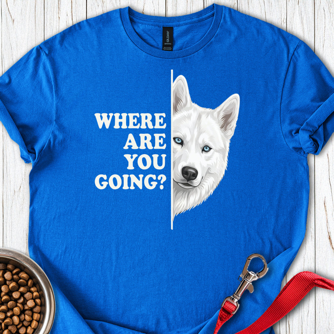 White Husky Alert Royal