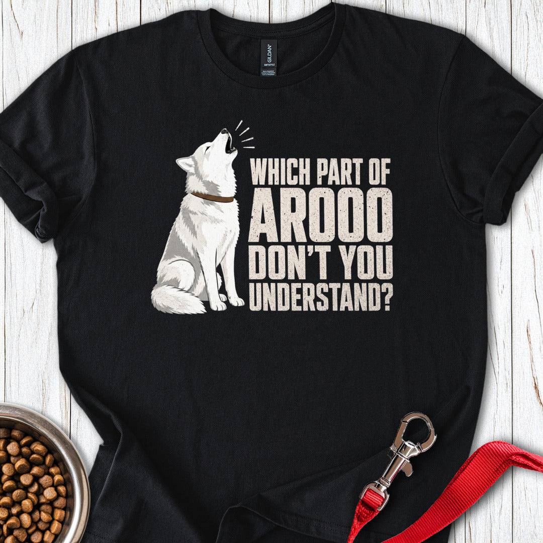 White Husky Howl Black