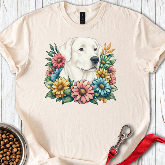 White Labrador Flower Natural