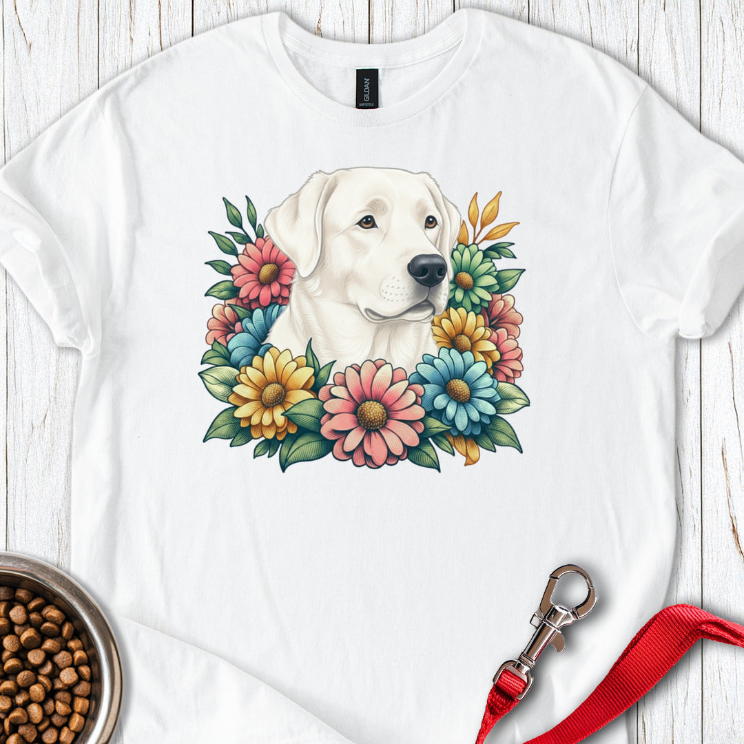 White Labrador Flower White