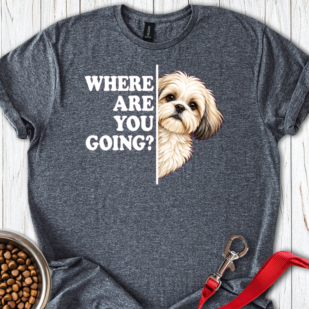 White Shih Tzu Alert — Dark Heather