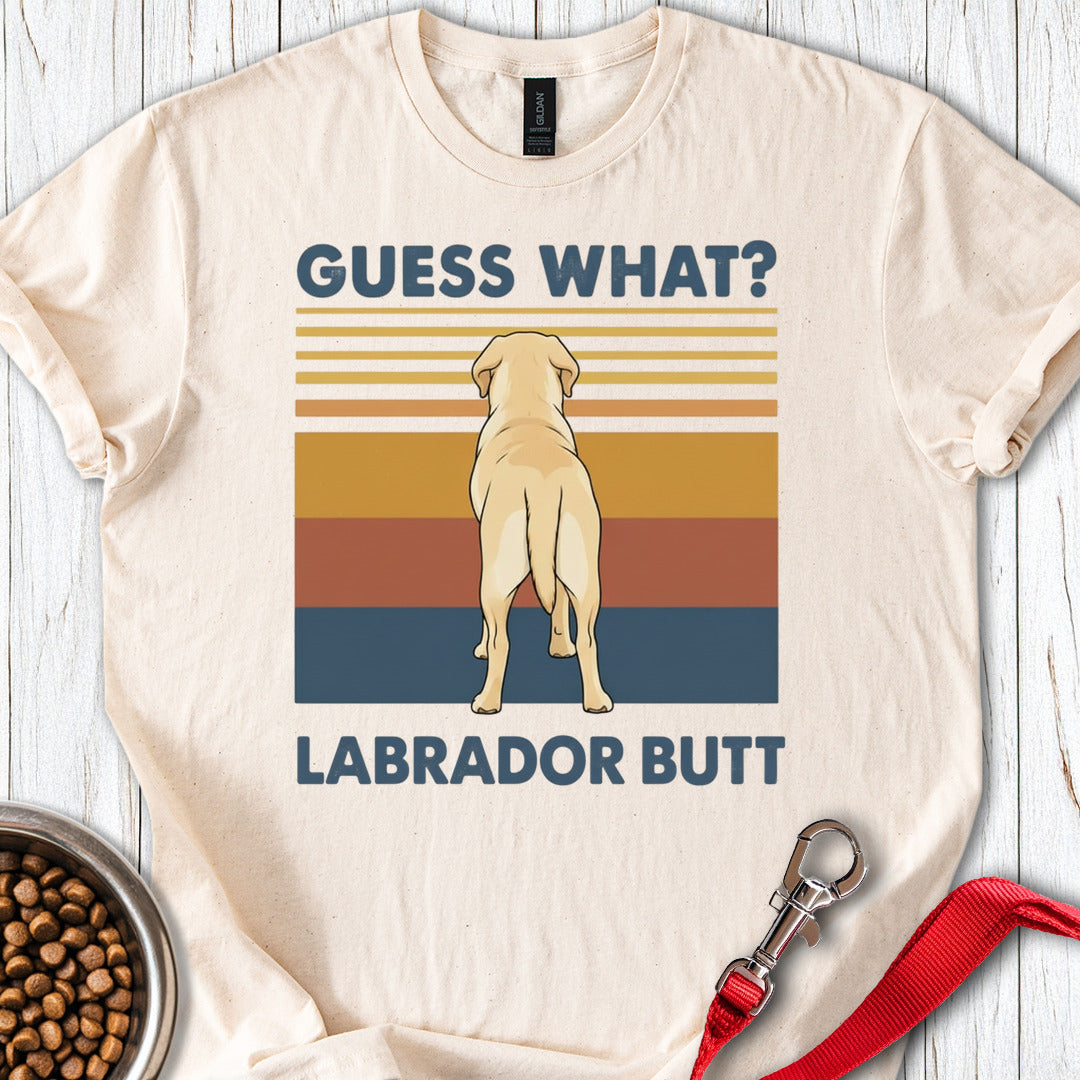 Yellow Lab Butt Natural