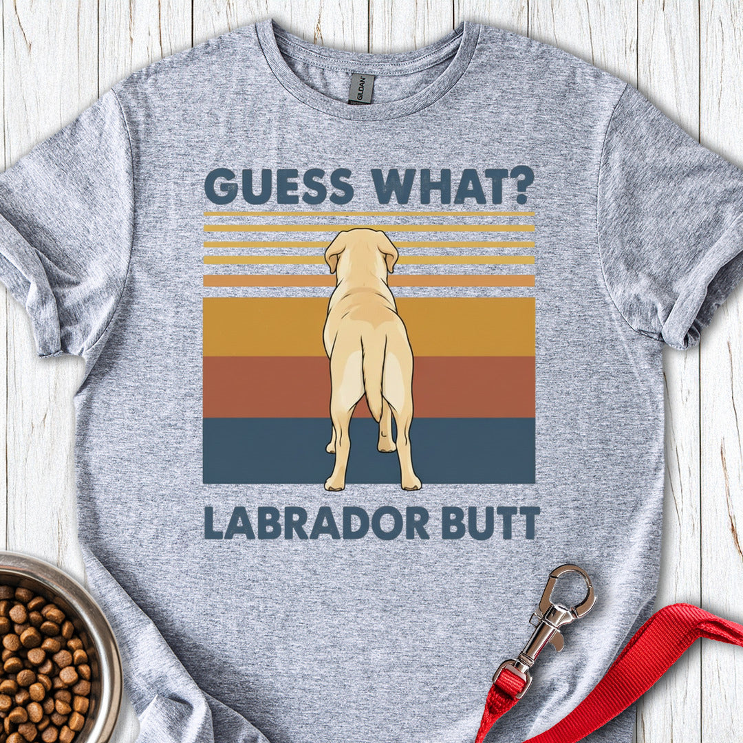 Yellow Lab Butt Sport Grey